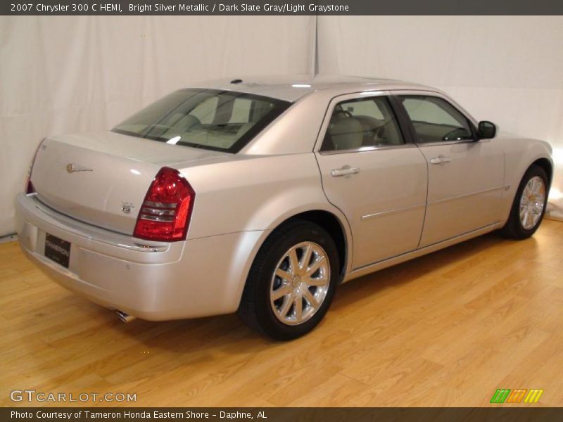 Bright Silver Metallic / Dark Slate Gray/Light Graystone 2007 Chrysler 300 C HEMI