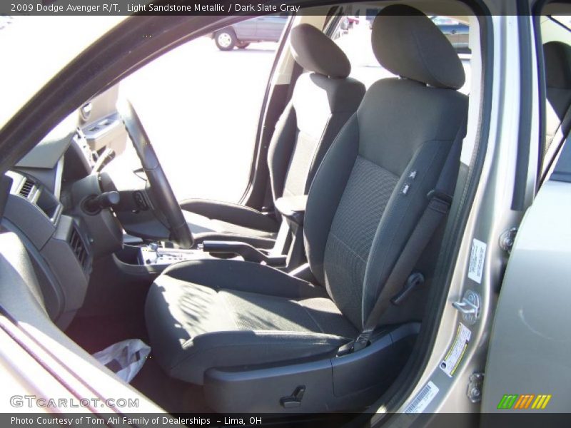 Light Sandstone Metallic / Dark Slate Gray 2009 Dodge Avenger R/T