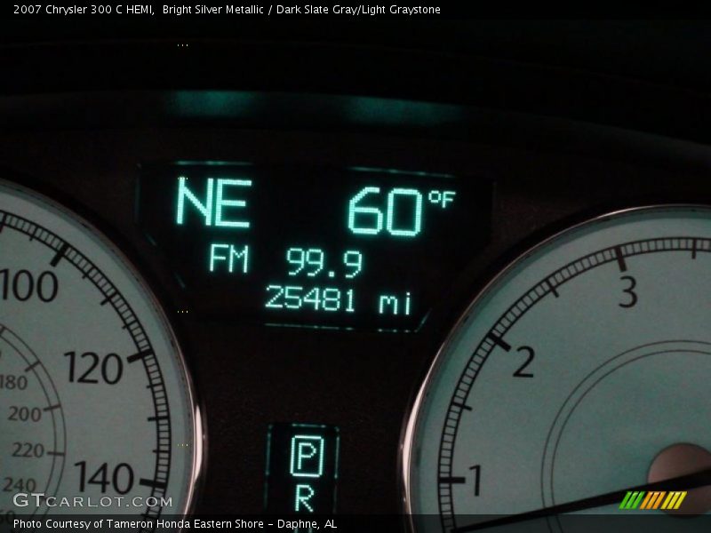 Bright Silver Metallic / Dark Slate Gray/Light Graystone 2007 Chrysler 300 C HEMI