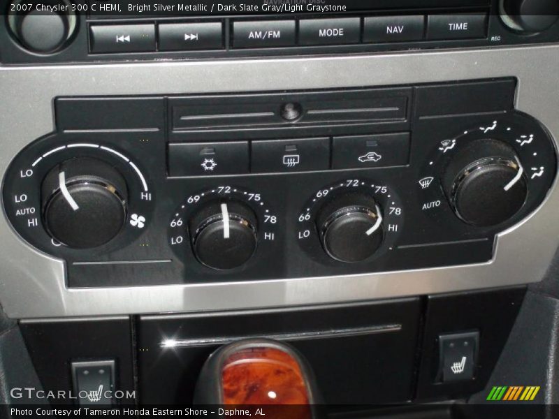 Bright Silver Metallic / Dark Slate Gray/Light Graystone 2007 Chrysler 300 C HEMI