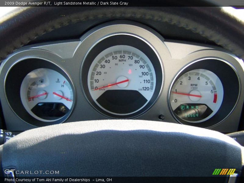Light Sandstone Metallic / Dark Slate Gray 2009 Dodge Avenger R/T