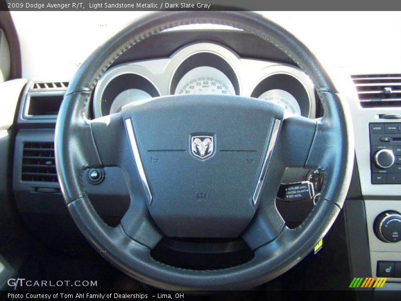 Light Sandstone Metallic / Dark Slate Gray 2009 Dodge Avenger R/T