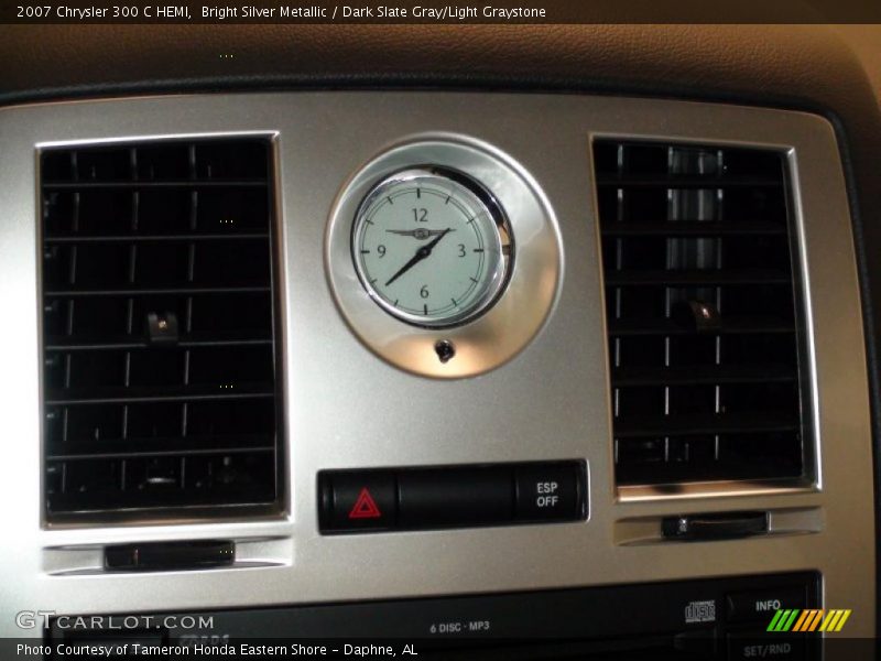 Bright Silver Metallic / Dark Slate Gray/Light Graystone 2007 Chrysler 300 C HEMI