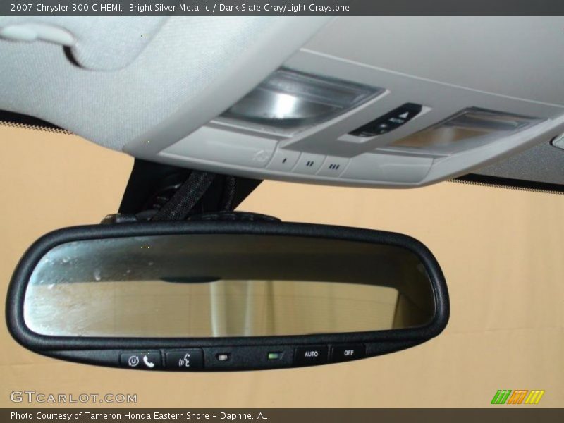 Bright Silver Metallic / Dark Slate Gray/Light Graystone 2007 Chrysler 300 C HEMI
