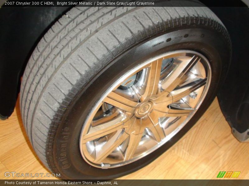 Bright Silver Metallic / Dark Slate Gray/Light Graystone 2007 Chrysler 300 C HEMI