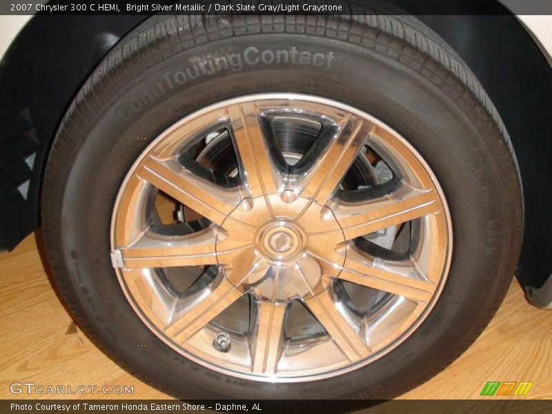 Bright Silver Metallic / Dark Slate Gray/Light Graystone 2007 Chrysler 300 C HEMI