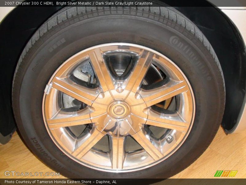 Bright Silver Metallic / Dark Slate Gray/Light Graystone 2007 Chrysler 300 C HEMI