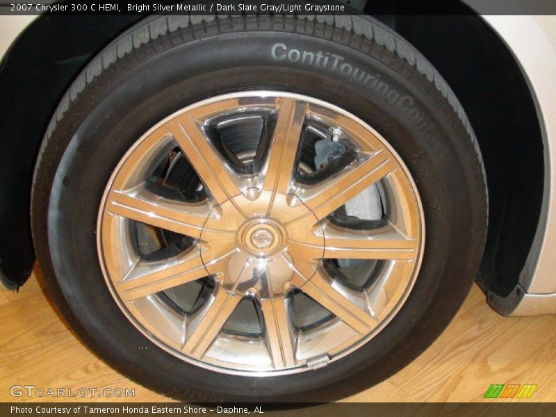 Bright Silver Metallic / Dark Slate Gray/Light Graystone 2007 Chrysler 300 C HEMI
