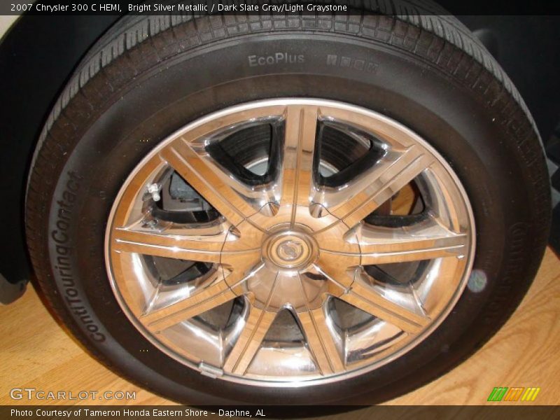 Bright Silver Metallic / Dark Slate Gray/Light Graystone 2007 Chrysler 300 C HEMI