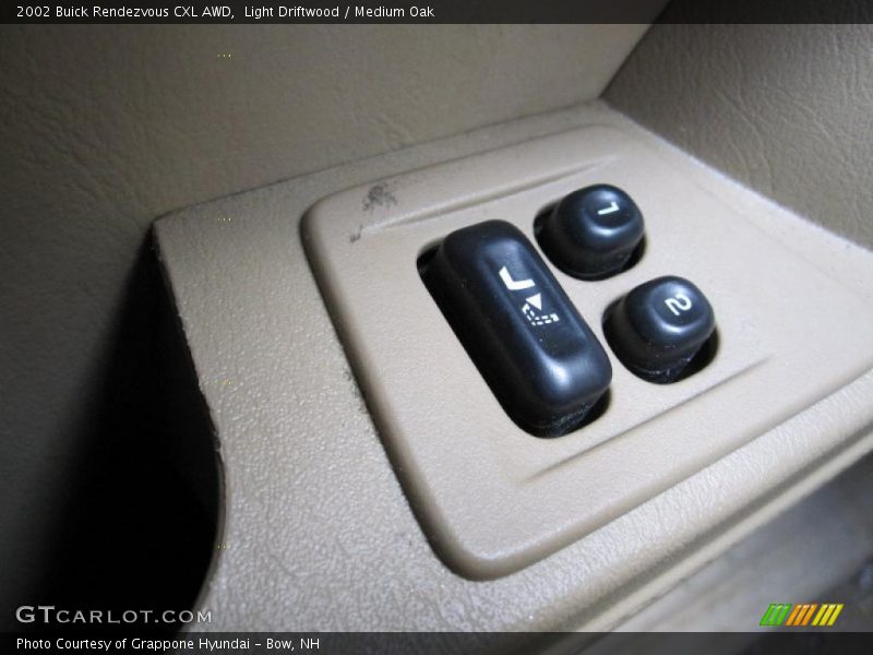 Light Driftwood / Medium Oak 2002 Buick Rendezvous CXL AWD