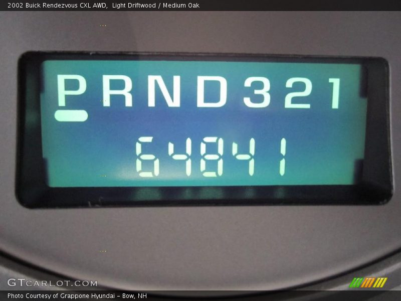 Light Driftwood / Medium Oak 2002 Buick Rendezvous CXL AWD
