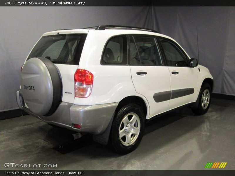 Natural White / Gray 2003 Toyota RAV4 4WD