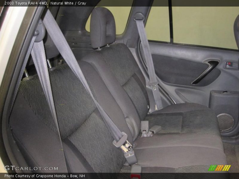 Natural White / Gray 2003 Toyota RAV4 4WD
