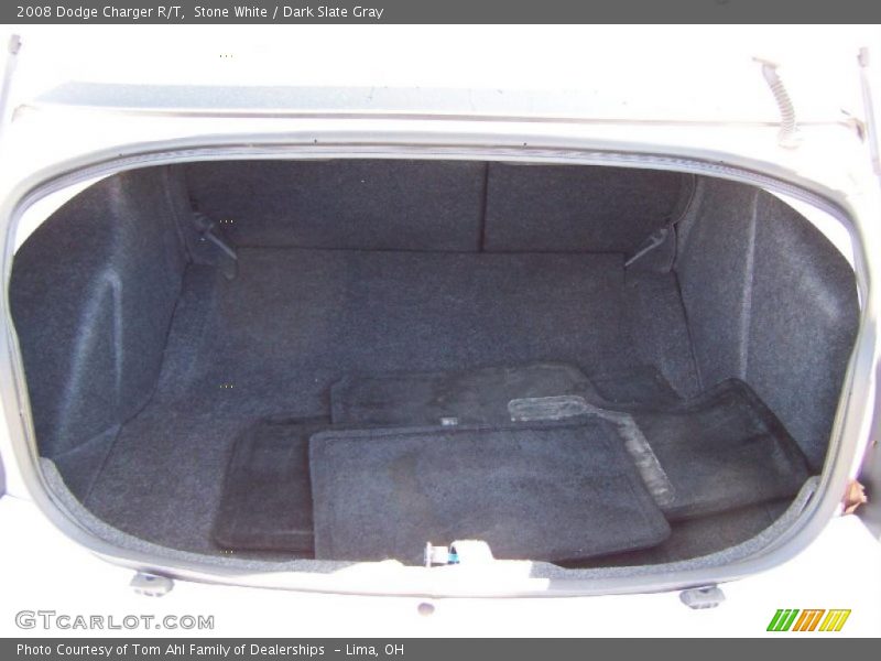 Stone White / Dark Slate Gray 2008 Dodge Charger R/T