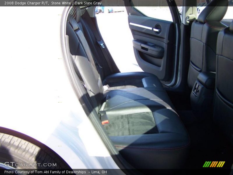 Stone White / Dark Slate Gray 2008 Dodge Charger R/T