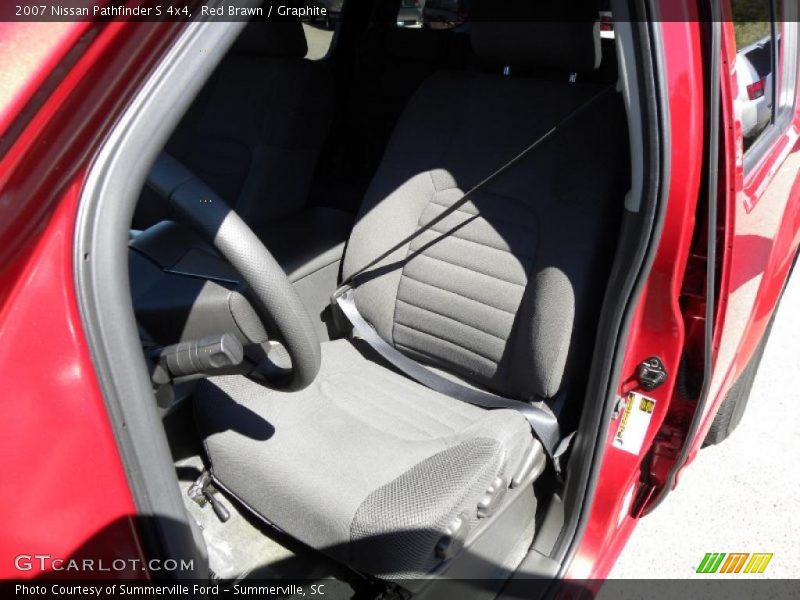 Red Brawn / Graphite 2007 Nissan Pathfinder S 4x4