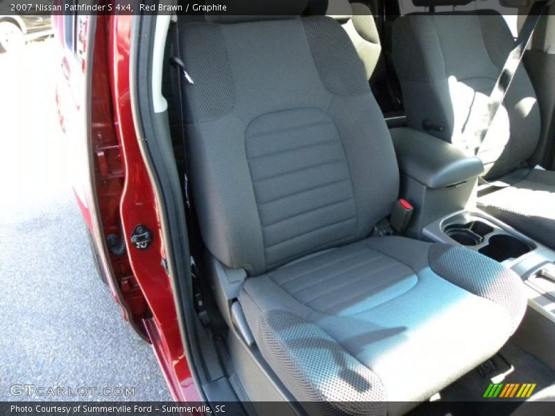 Red Brawn / Graphite 2007 Nissan Pathfinder S 4x4