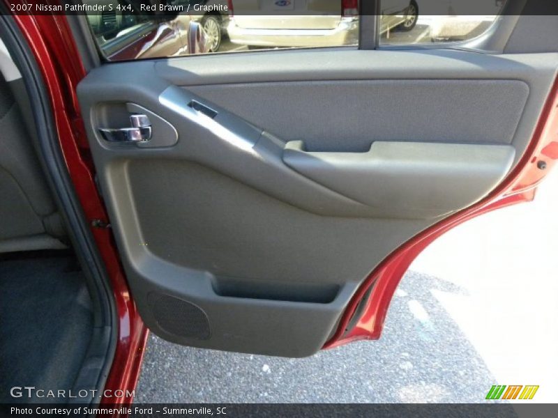 Red Brawn / Graphite 2007 Nissan Pathfinder S 4x4