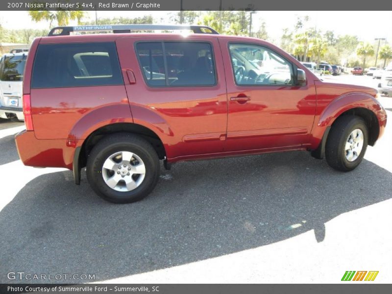 Red Brawn / Graphite 2007 Nissan Pathfinder S 4x4