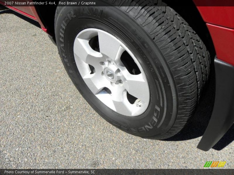 Red Brawn / Graphite 2007 Nissan Pathfinder S 4x4
