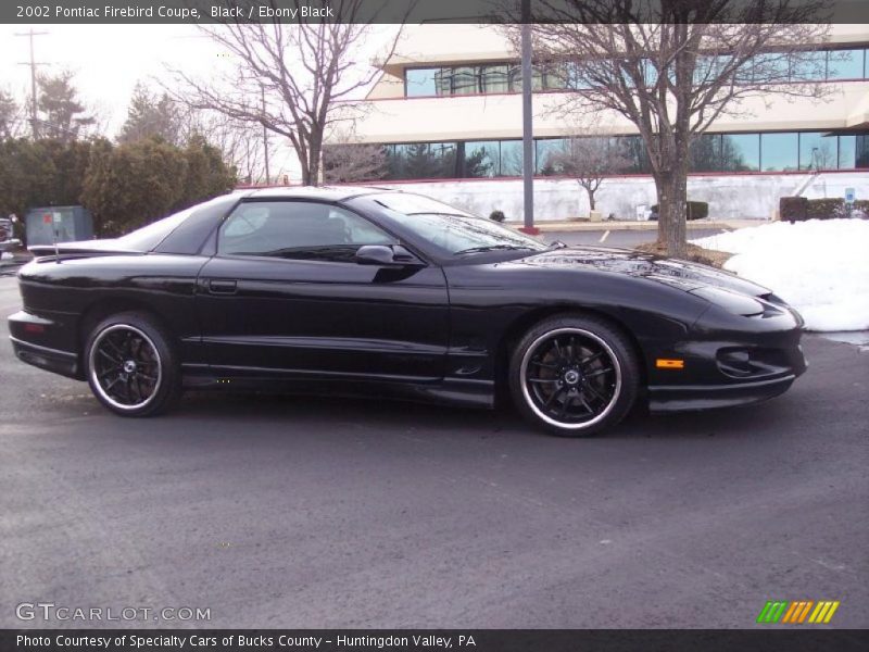 Black / Ebony Black 2002 Pontiac Firebird Coupe