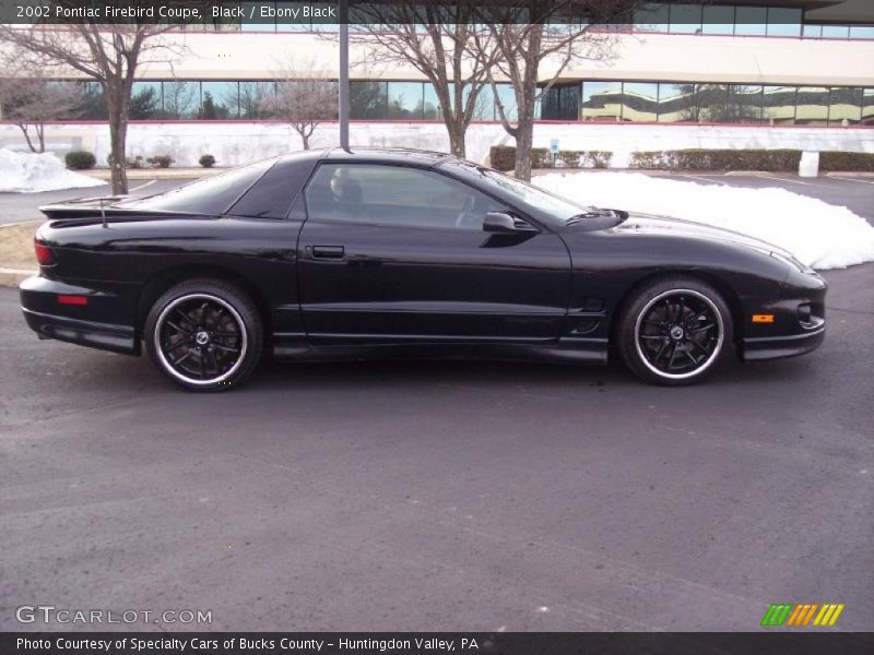Black / Ebony Black 2002 Pontiac Firebird Coupe
