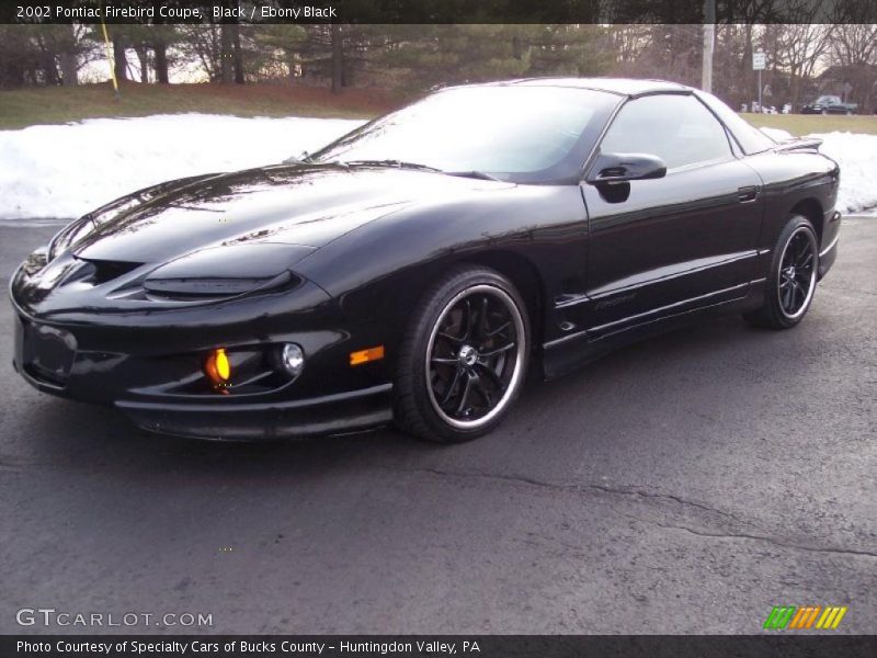 Black / Ebony Black 2002 Pontiac Firebird Coupe