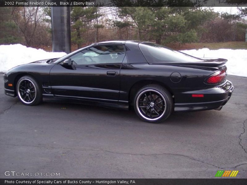 Black / Ebony Black 2002 Pontiac Firebird Coupe