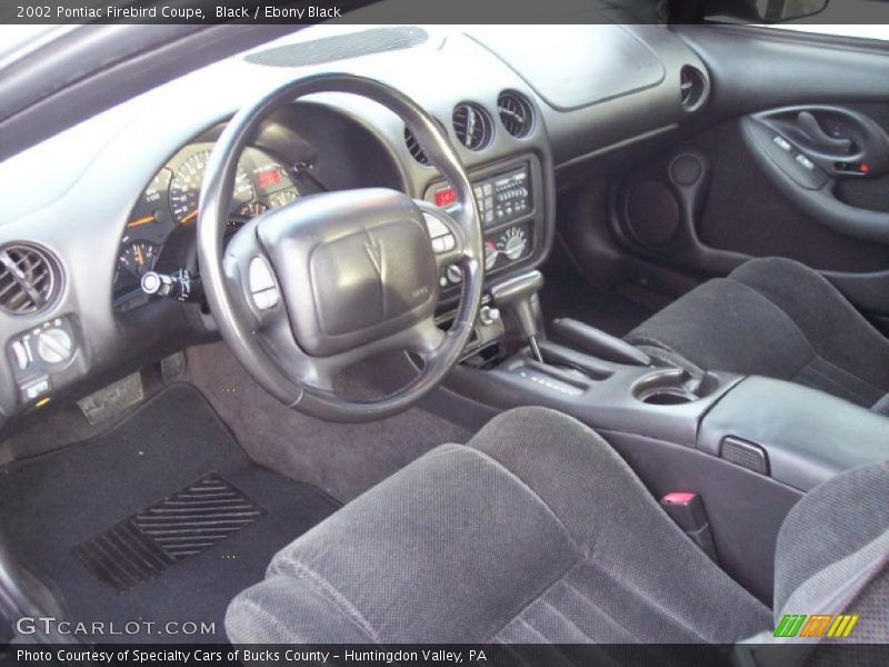 Black / Ebony Black 2002 Pontiac Firebird Coupe
