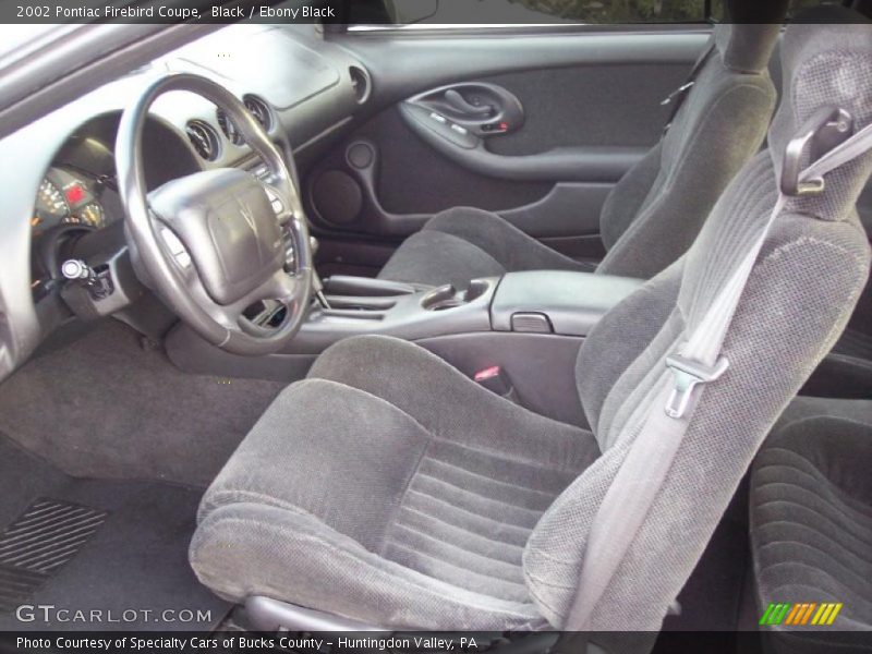Black / Ebony Black 2002 Pontiac Firebird Coupe