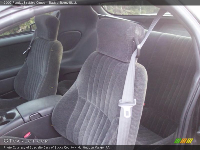 Black / Ebony Black 2002 Pontiac Firebird Coupe