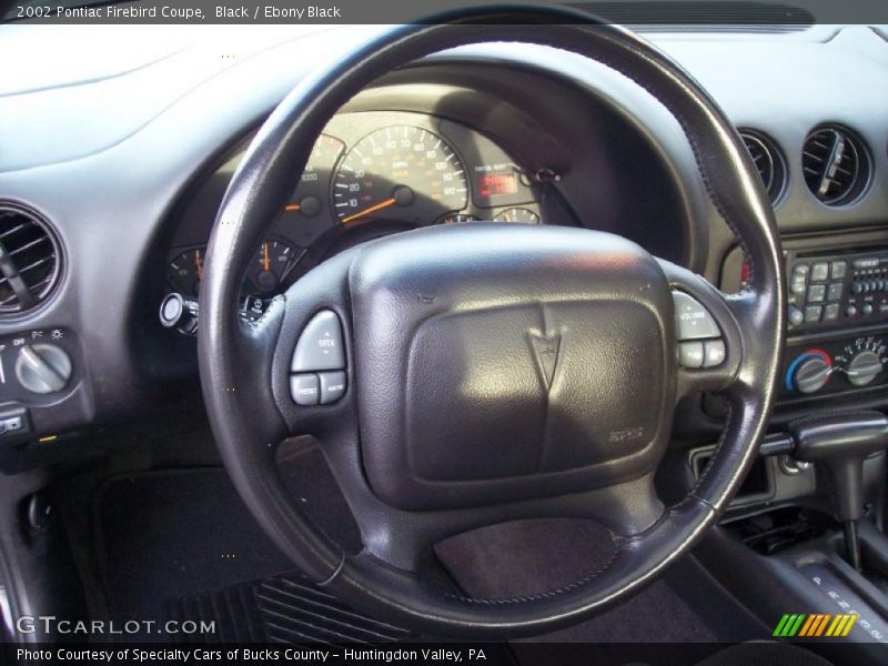 Black / Ebony Black 2002 Pontiac Firebird Coupe