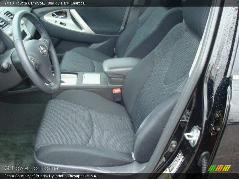 Black / Dark Charcoal 2010 Toyota Camry SE
