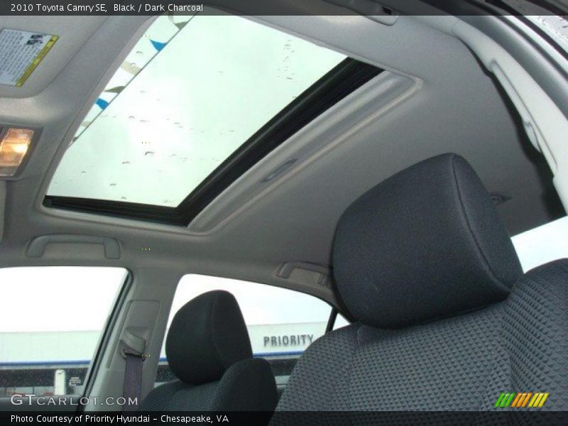 Black / Dark Charcoal 2010 Toyota Camry SE