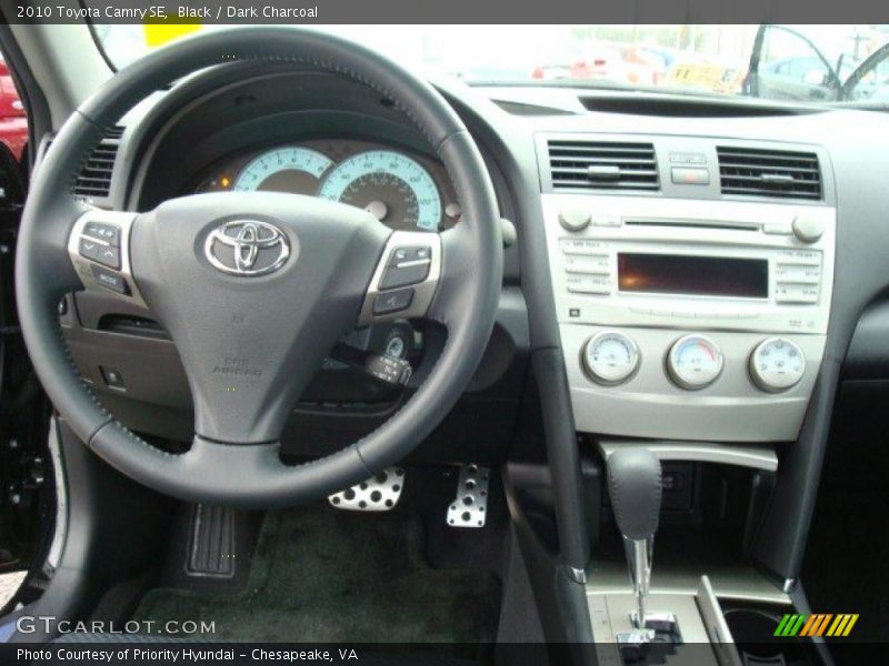 Black / Dark Charcoal 2010 Toyota Camry SE