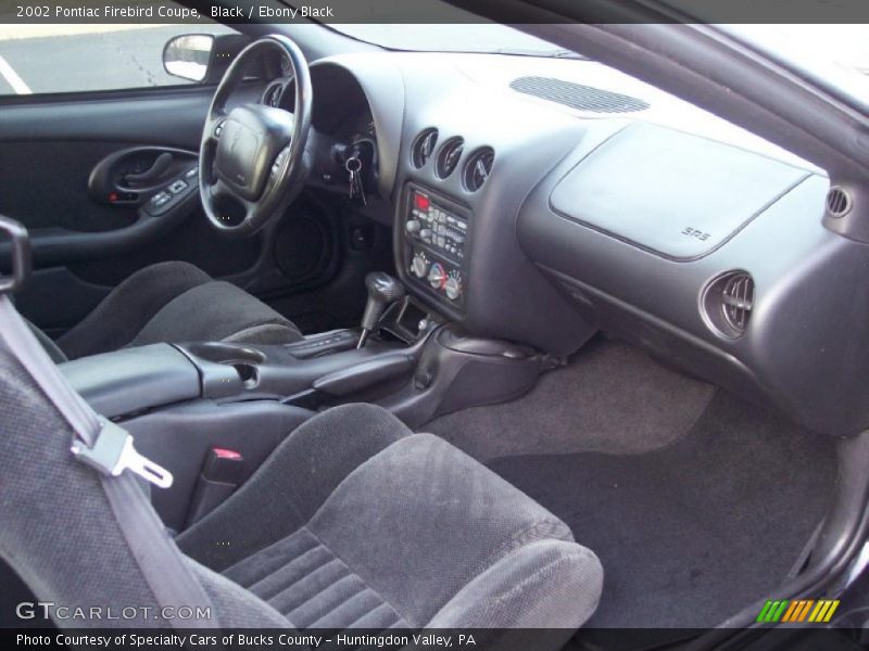 Black / Ebony Black 2002 Pontiac Firebird Coupe