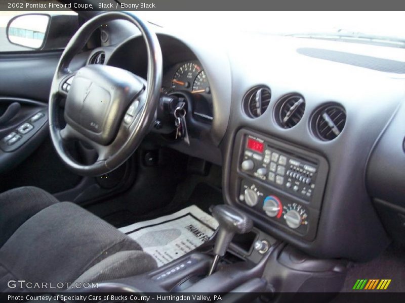 Black / Ebony Black 2002 Pontiac Firebird Coupe
