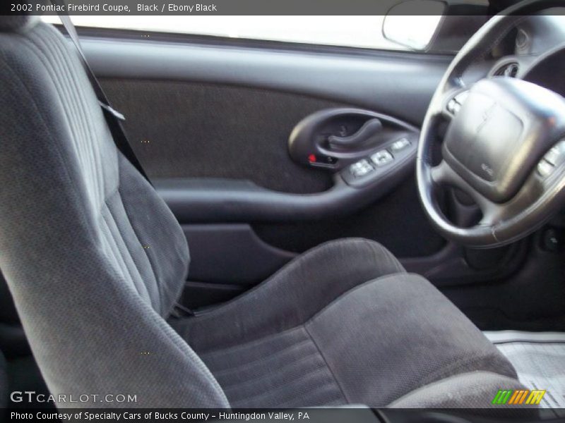 Black / Ebony Black 2002 Pontiac Firebird Coupe
