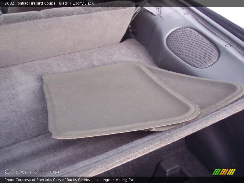 Black / Ebony Black 2002 Pontiac Firebird Coupe
