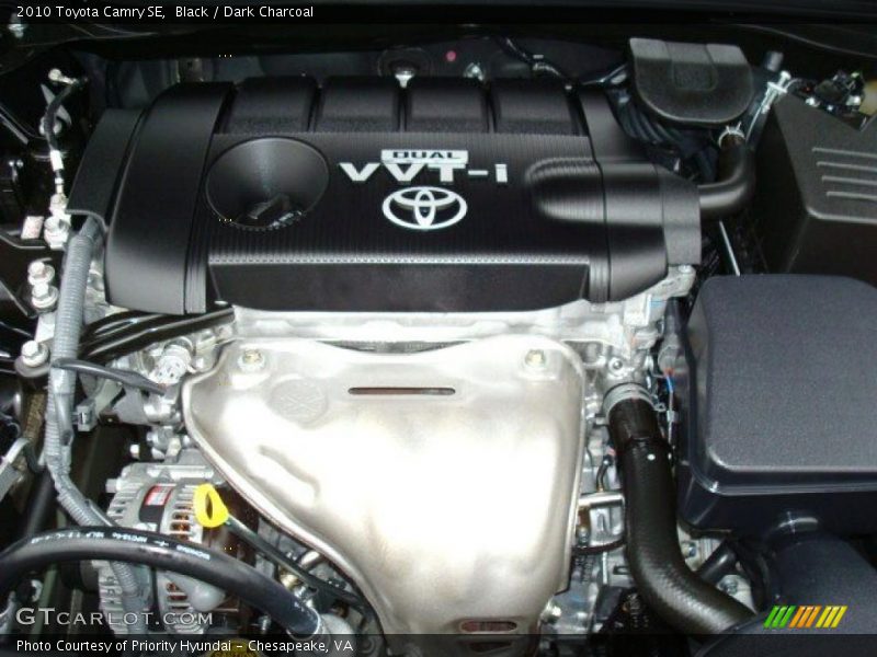Black / Dark Charcoal 2010 Toyota Camry SE