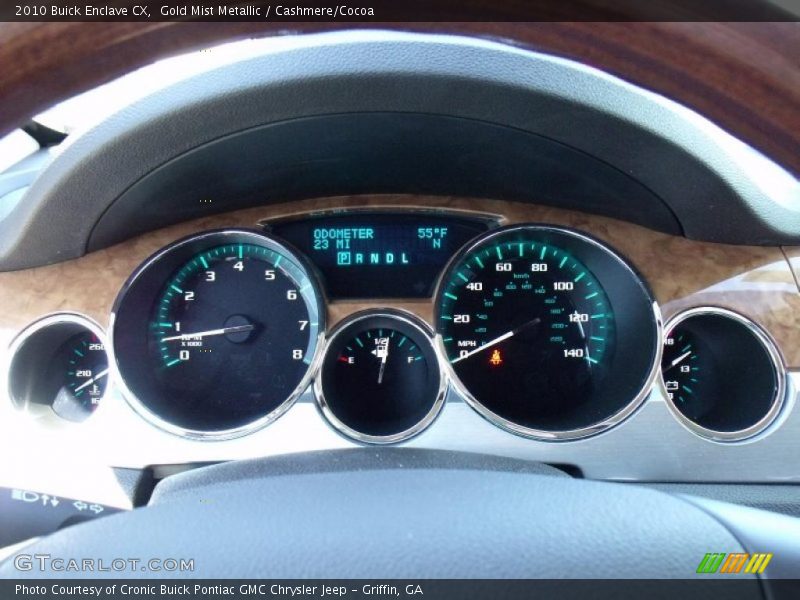 Gold Mist Metallic / Cashmere/Cocoa 2010 Buick Enclave CX