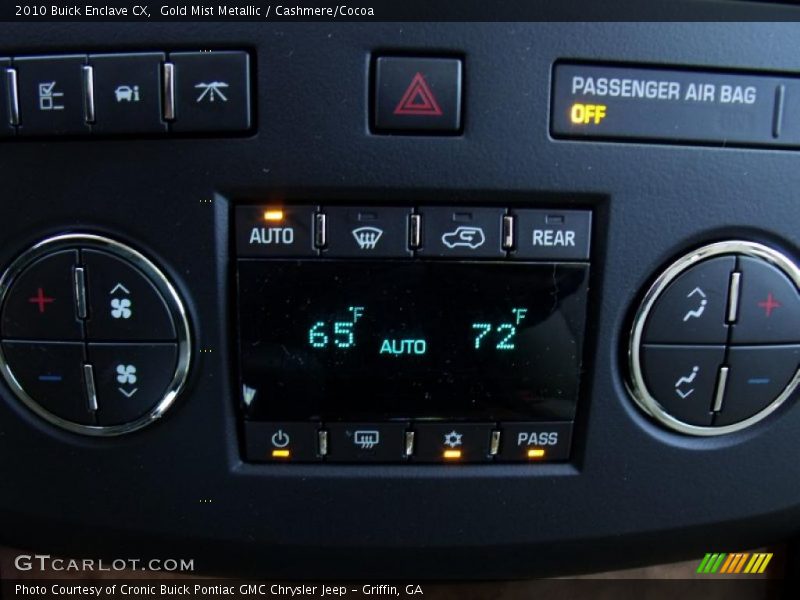Gold Mist Metallic / Cashmere/Cocoa 2010 Buick Enclave CX