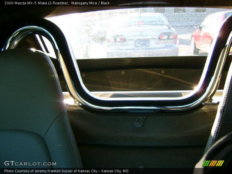 Mahogany Mica / Black 2000 Mazda MX-5 Miata LS Roadster
