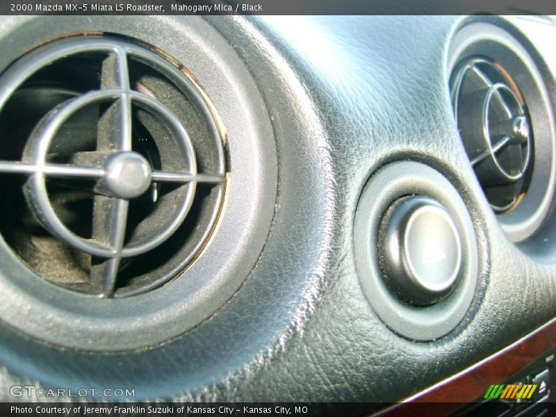 Mahogany Mica / Black 2000 Mazda MX-5 Miata LS Roadster