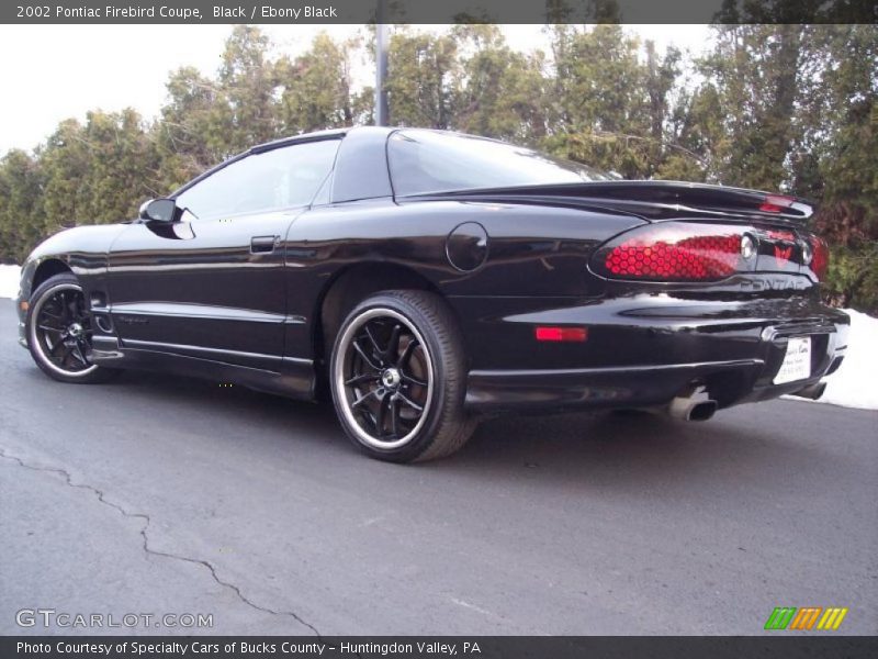 Black / Ebony Black 2002 Pontiac Firebird Coupe