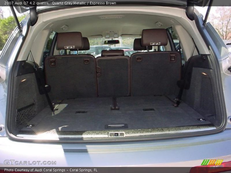 Quartz Grey Metallic / Espresso Brown 2007 Audi Q7 4.2 quattro