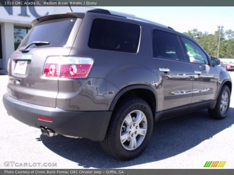 Medium Brown Metallic / Ebony 2010 GMC Acadia SL