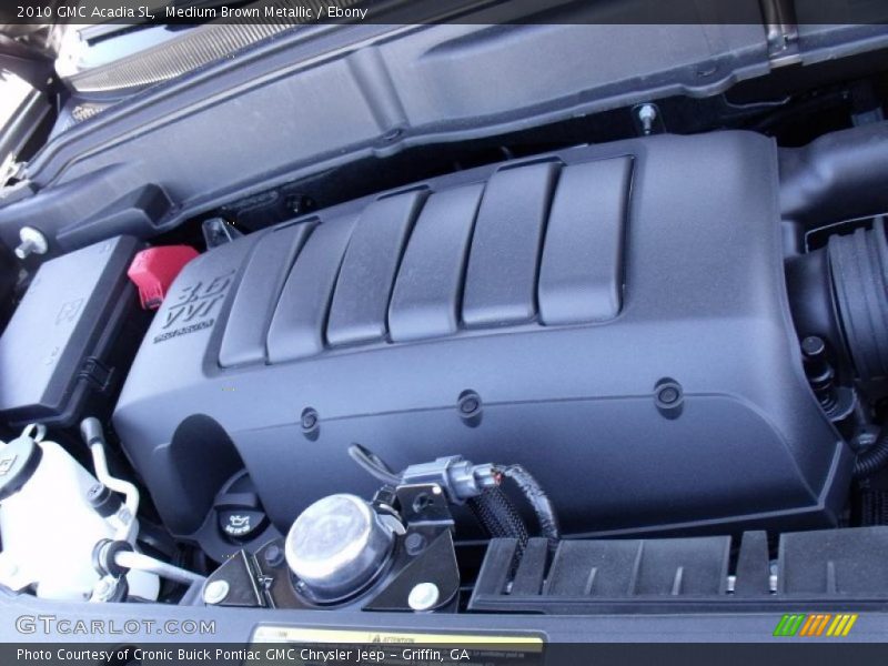 Medium Brown Metallic / Ebony 2010 GMC Acadia SL
