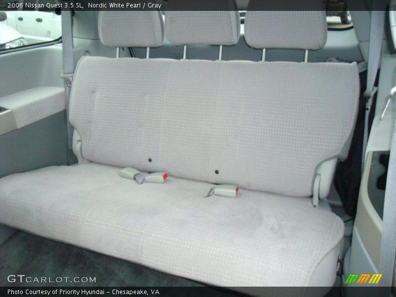 Nordic White Pearl / Gray 2006 Nissan Quest 3.5 SL