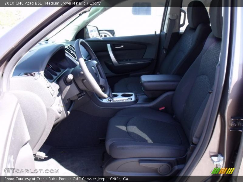Medium Brown Metallic / Ebony 2010 GMC Acadia SL